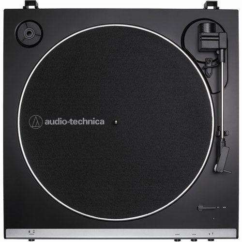 Audio Technica Automatic Belt-Drive Stereo Turntable Record Player - Gun Metal | ATLP60XUSBGM