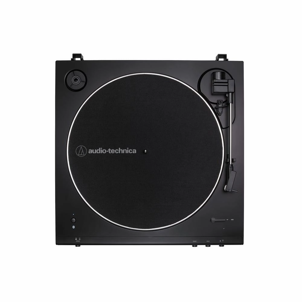 Audio Technica Automatic Wireless Belt-Drive Stereo Turntable Record Player - Black | ATLP60XBKBT