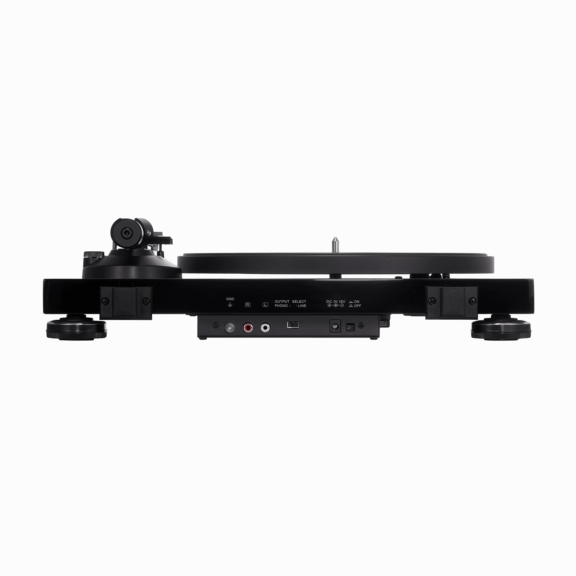 Audio Technica Fully Manual Belt-Drive Turntable - Piano Black | ATLPW50PB