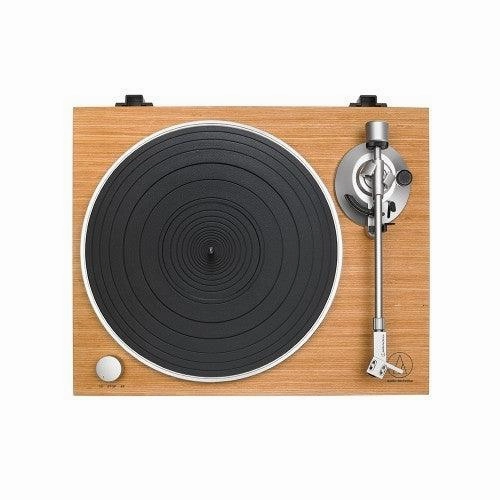 Audio Technica Manual Belt-Drive Wood Base Turntable - Wood | ATLPW30TK