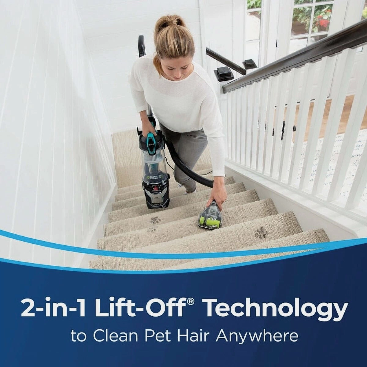 Bissel MultiClean Allergen Lift-Off Pet Upright Vacuum Cleaner - 1 Each
