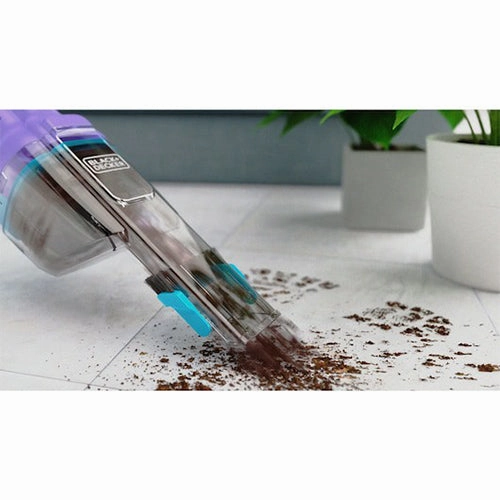Black & Decker 7.2V 2.0Ah Handheld Vacuum Cleaner with Accessories - Lively Lavender & Breeze Purple | NVD220BP-GB