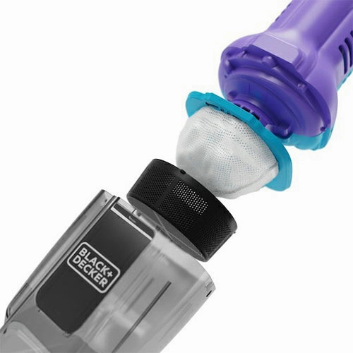 Black & Decker 7.2V 2.0Ah Handheld Vacuum Cleaner with Accessories - Lively Lavender & Breeze Purple | NVD220BP-GB