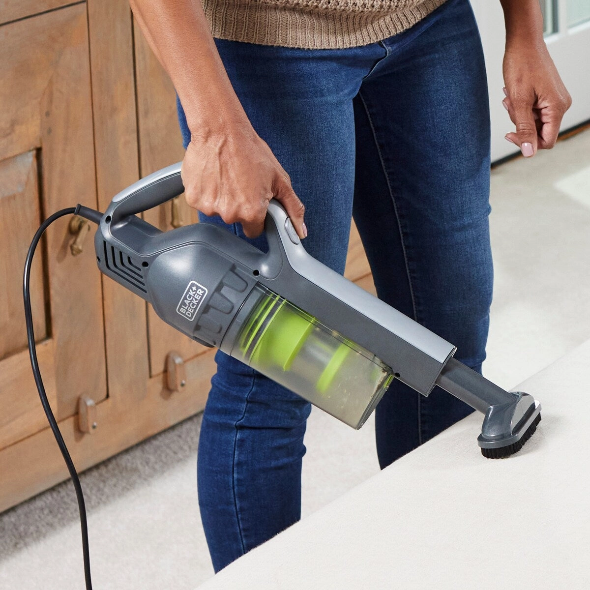 Black and Decker BDXMSV009G Lightweight Convertible Stick with Motorized Brush
