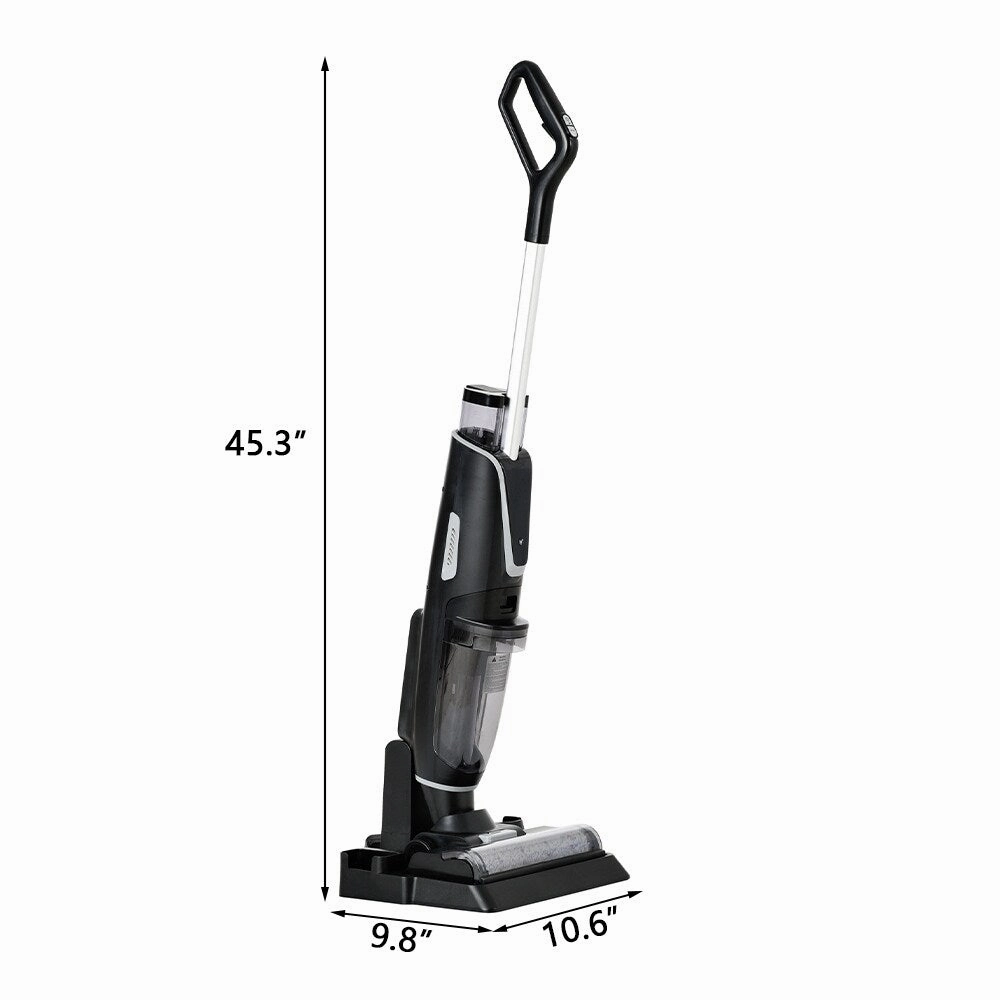 Black Cordless Wet and Dry Handheld Vacuum Cleaner