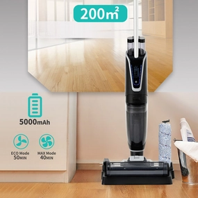 Black Cordless Wet and Dry Handheld Vacuum Cleaner