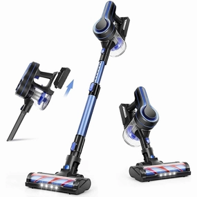 BOSCARE Cordless Vacuum Cleaner 24KPa Powerful Suction 250W Brushless Motor 4 in 1 Stick Vacuum