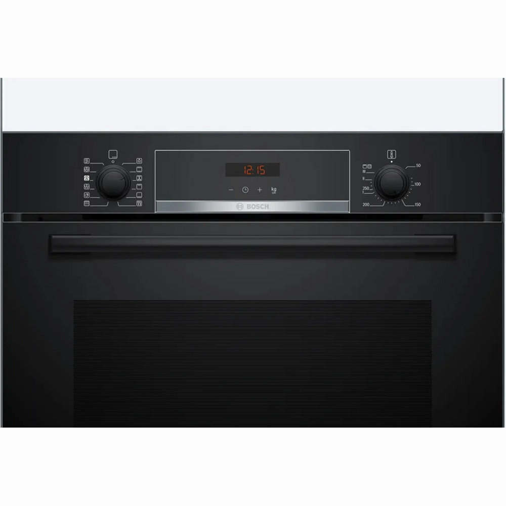 Bosch 71L Built-In Electric Single Oven - Black | HQA574BB3B
