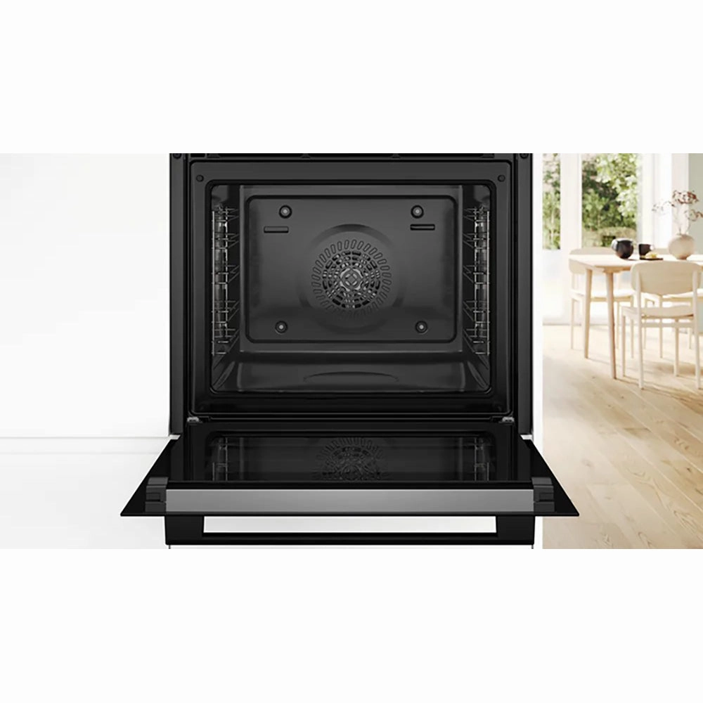 Bosch 71L Built-In Electric Single Oven - Black | HQA574BB3B