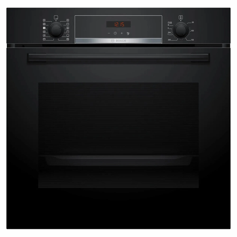 Bosch 71L Built-In Electric Single Oven - Black | HQA574BB3B