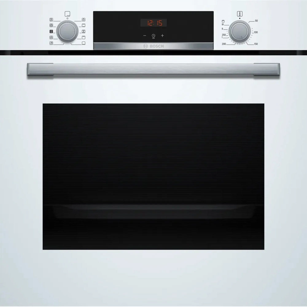 Bosch 71L Built-In Electric Single Oven - White | HQA534BW3B