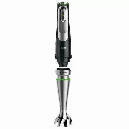 Braun MultiQuick 9 1200W Hand Blender - Premium Black & Brushed Stainless Steel | MQ9135XI