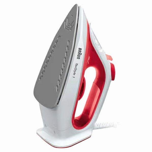 Braun TexStyle 1 1900W Steam Iron - Red & White | SI1019RD