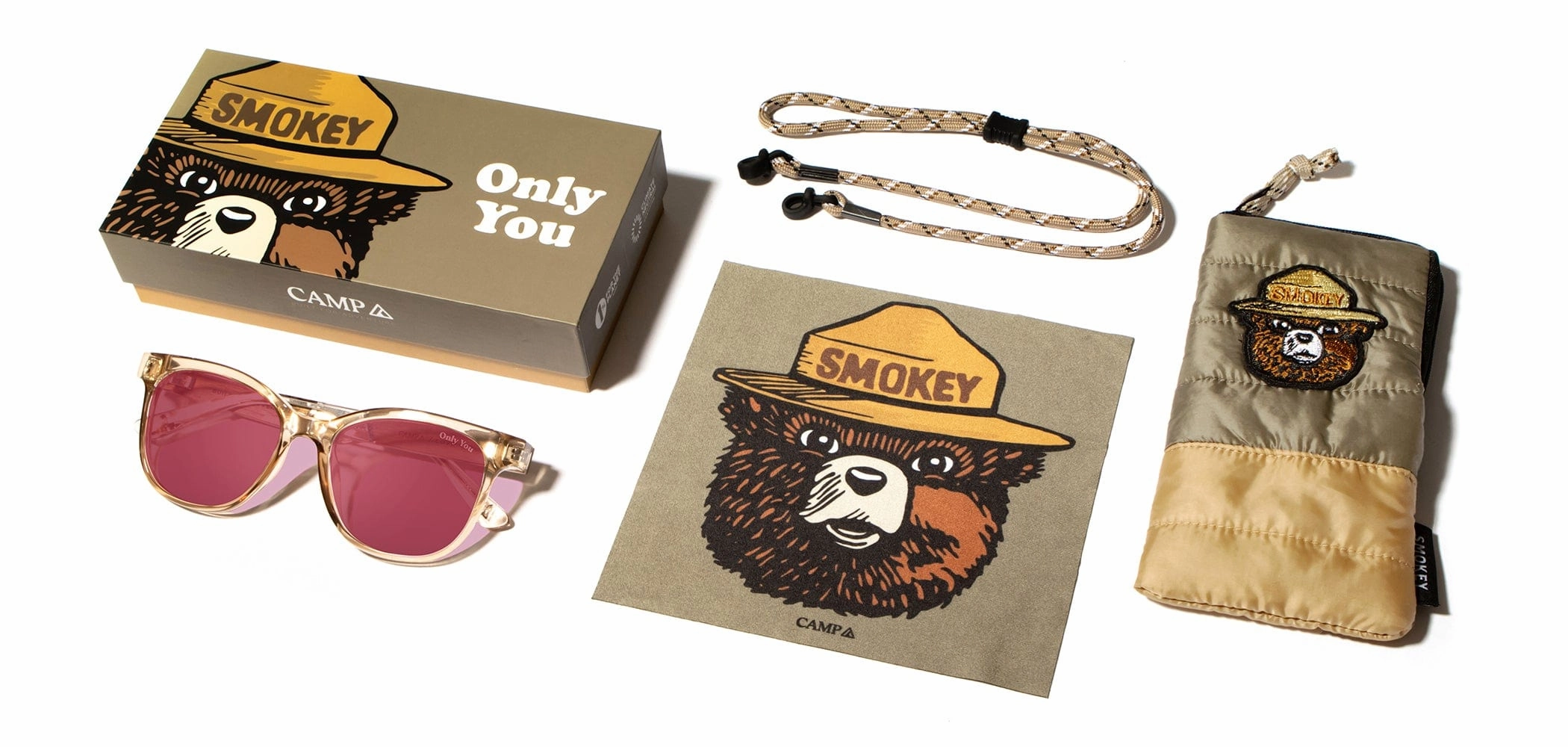 CAMP Cove Sunglasses - Smokey Bear Edition