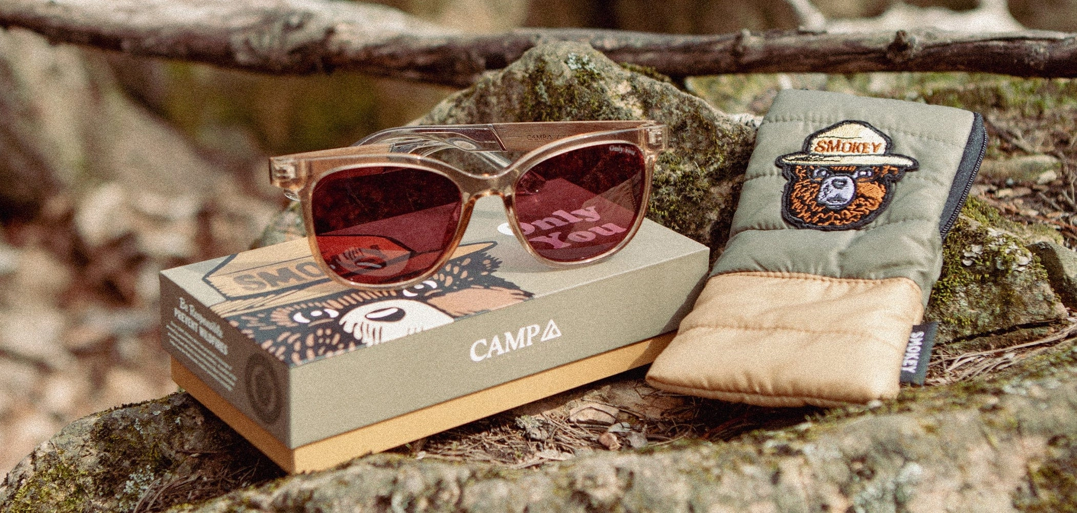 CAMP Cove Sunglasses - Smokey Bear Edition