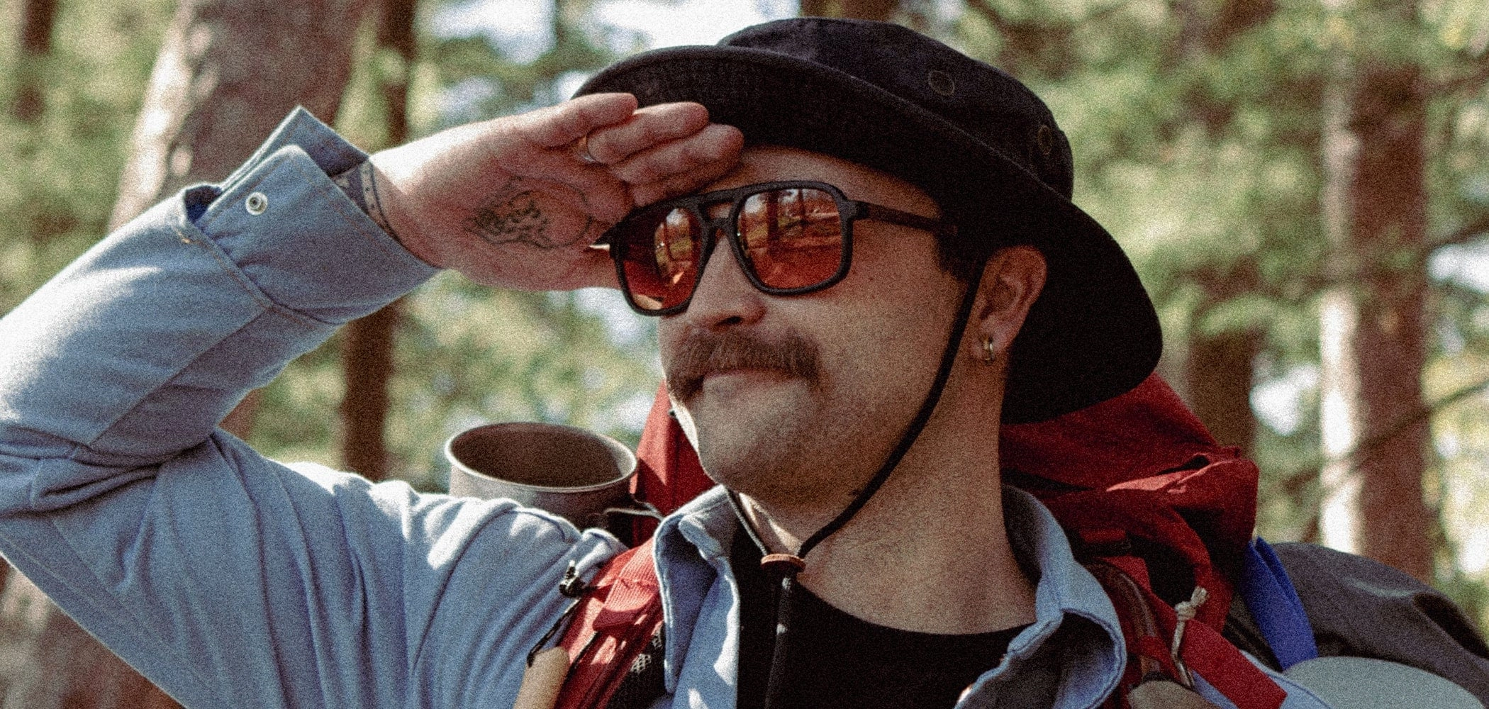 CAMP Glacier Sunglasses - Smokey Bear Edition
