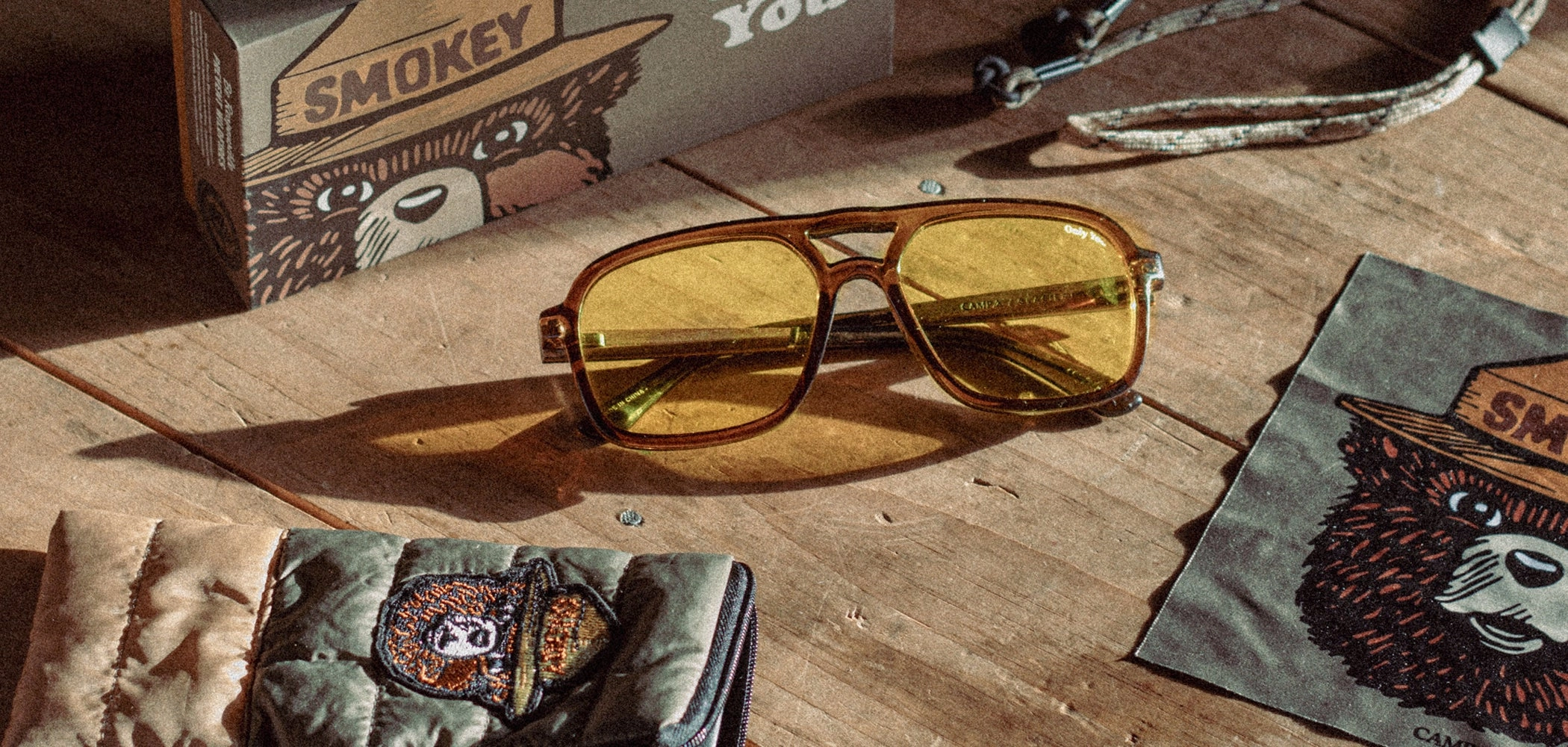 CAMP Glacier Sunglasses - Smokey Bear Edition
