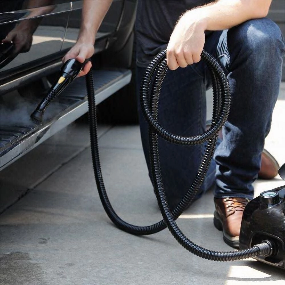 Canister Steam System with Steam Mop Attachment