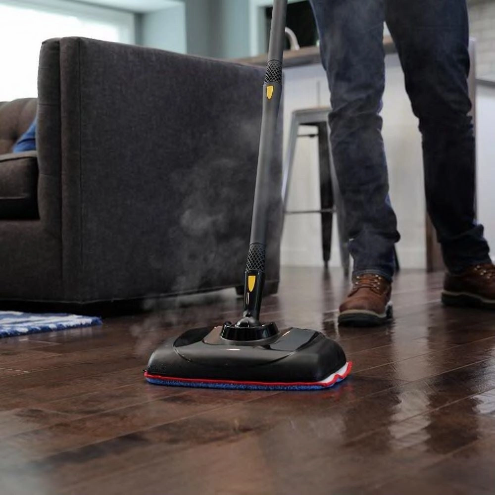 Canister Steam System with Steam Mop Attachment