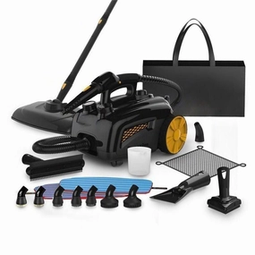 Canister Steam System with Steam Mop Attachment