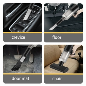 Cordless 130W Handheld Vacuum for Car. Home and Auto