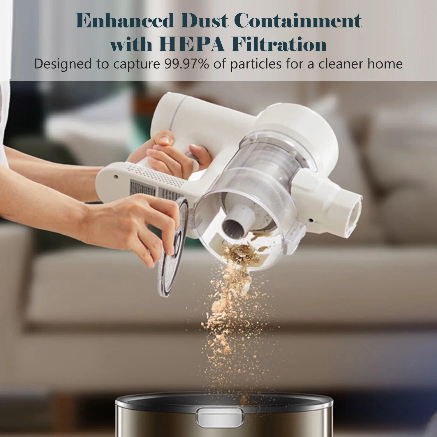 Cordless 3-in-1 Stick Vacuum Cleaner. Lightweight for Carpet. Hard Floors. Pet Hair. and Home Cleaning