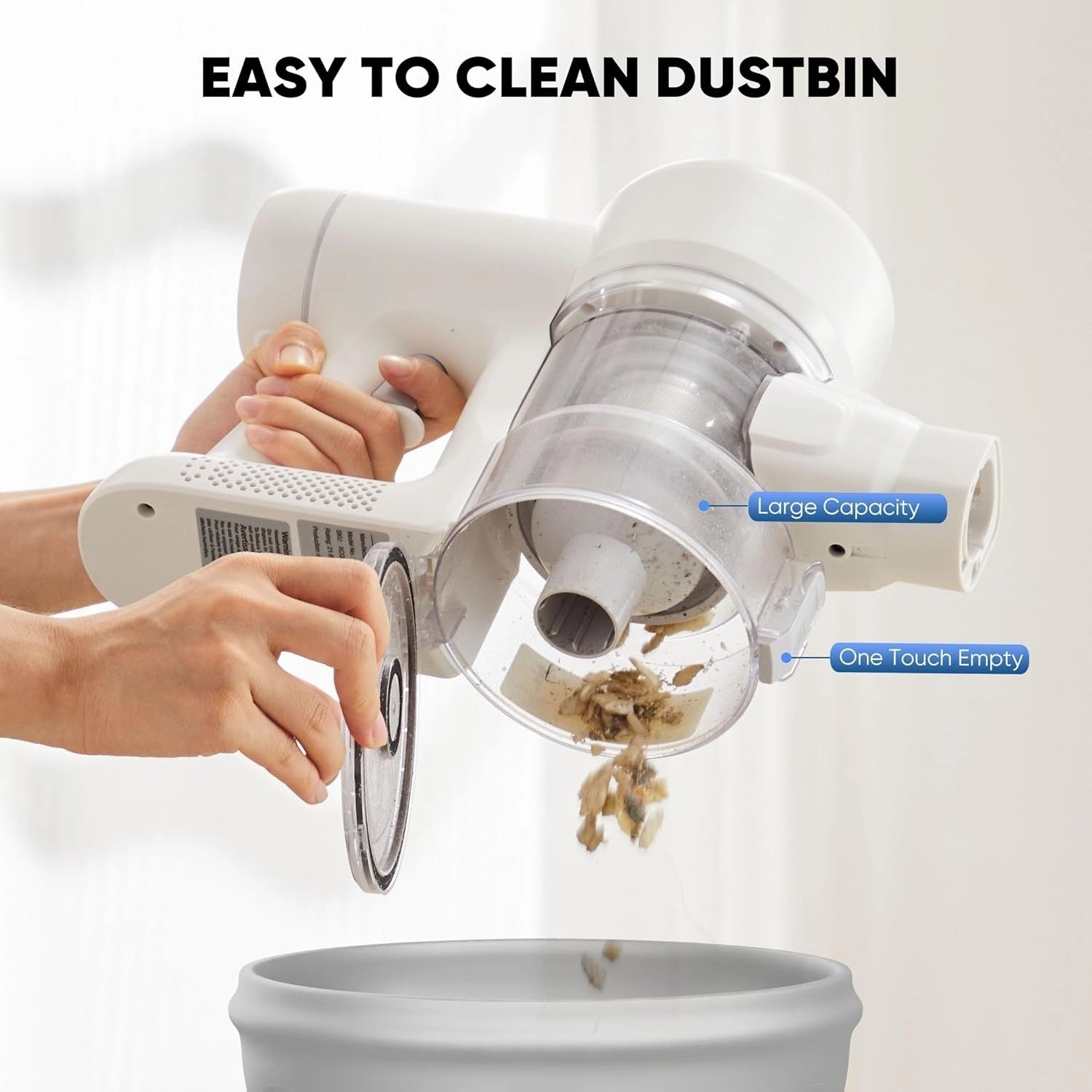 Cordless 3-in-1 Stick Vacuum Cleaner. Lightweight for Carpet. Hard Floors. Pet Hair. and Home Cleaning