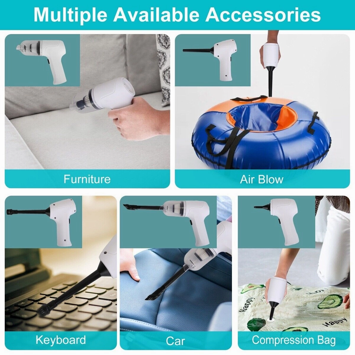 Cordless Handheld Vacuum Cleaner Rechargeable