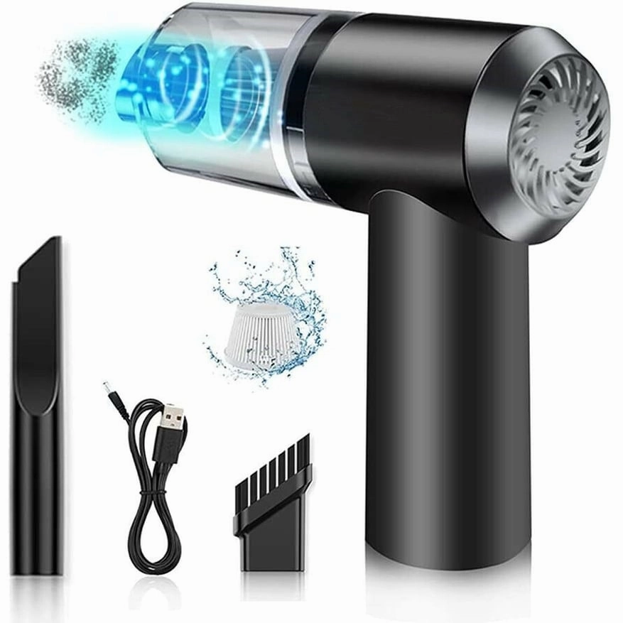 Cordless Mini Car Vacuum Portable USB Charging