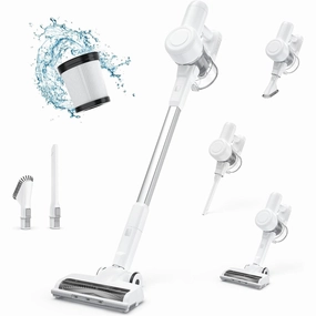 Cordless Stick Vacuum Cleaners for Home Rechargeable Lightweight for Hard Floor and Pet Hair Removal. Handheld Carpet Sweeper
