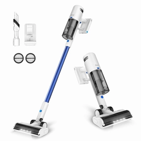 Cordless Vacuum Cleaner. [450W 30Kpa] Stick Vacuum with Brushless Motor. LED Screen. Up to 60 Mins Runtime. Powerful Wireless