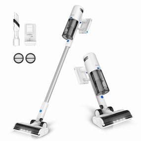 Cordless Vacuum Cleaner. [450W 30Kpa] Stick Vacuum with Brushless Motor. LED Screen. Up to 60 Mins Runtime. Powerful Wireless