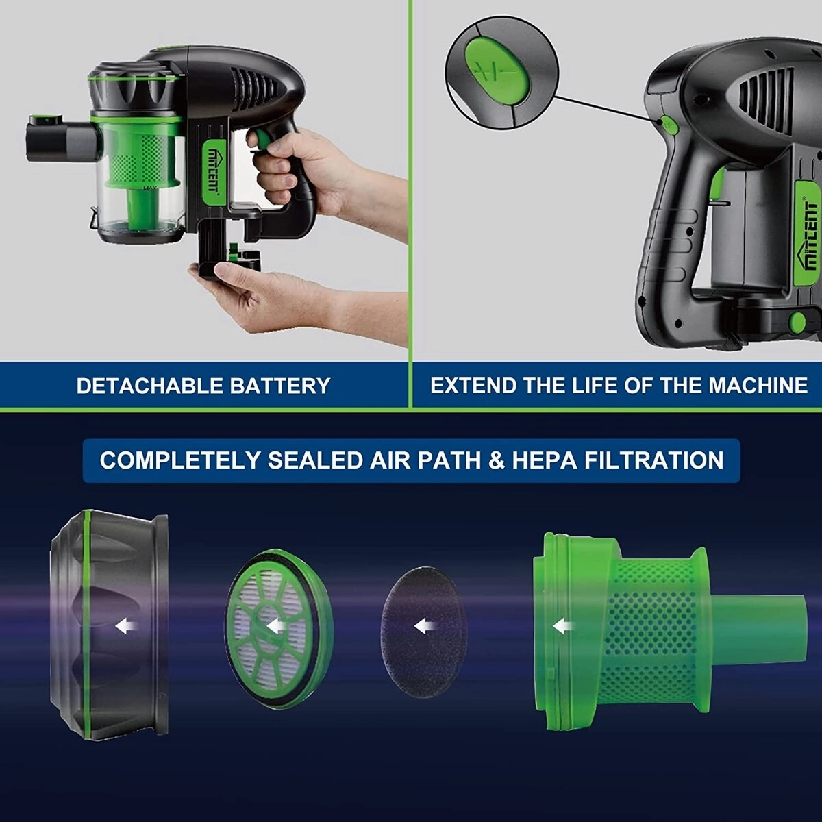 Cordless Vacuum Cleaner Cordless Stick Vacuum Cleaner Rechargeable