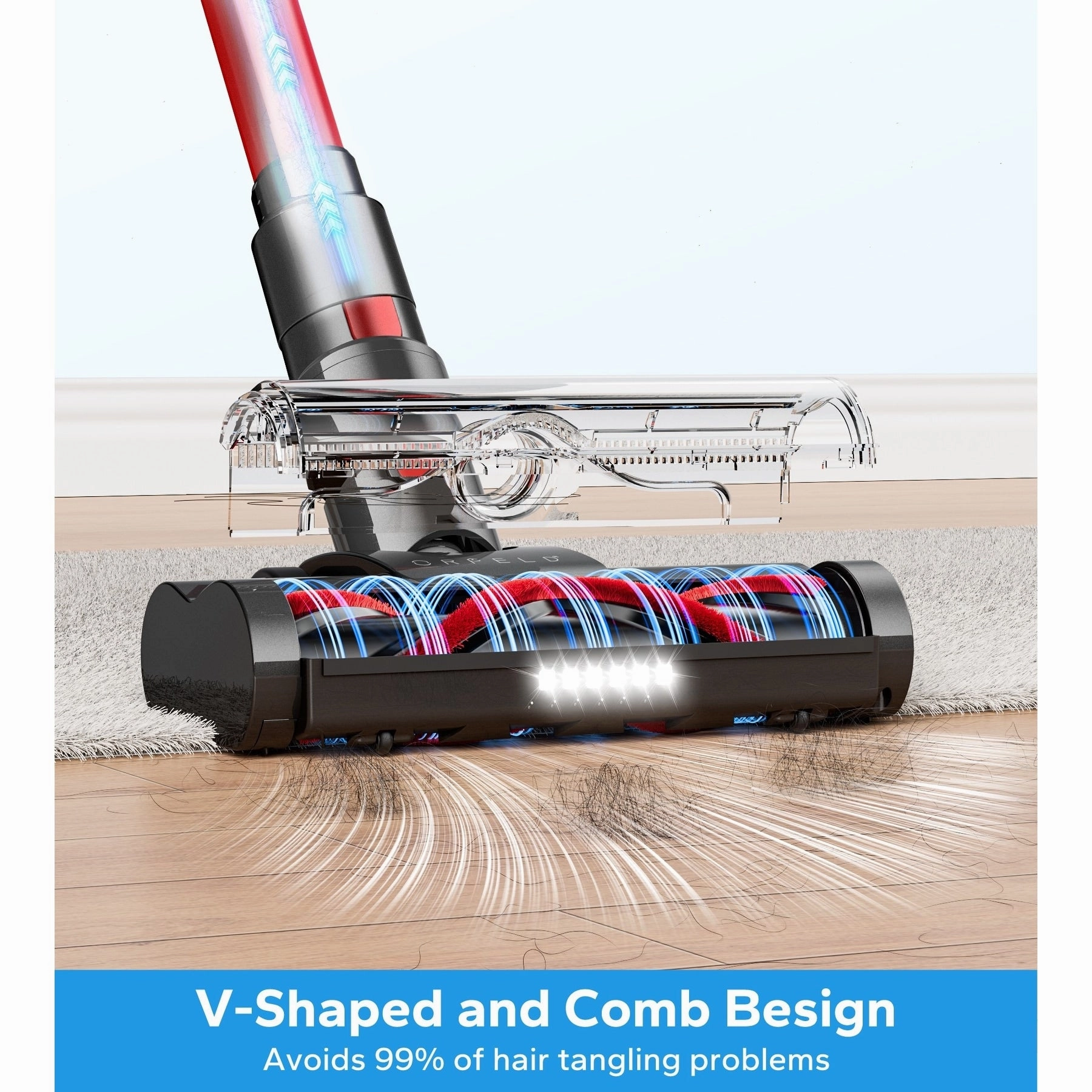 Cordless Vacuum Cleaner for Hardwood Floor Carpet Pet Hair - Cordless Vacuum Cleaner