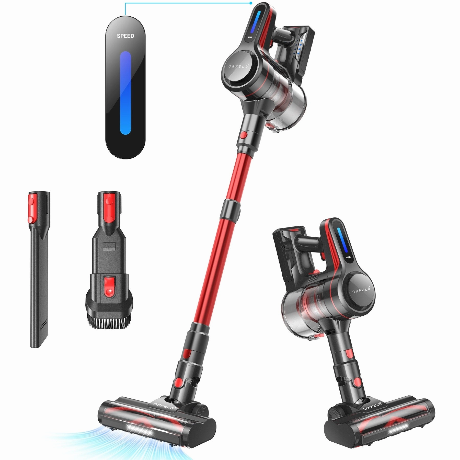 Cordless Vacuum Cleaner for Hardwood Floor Carpet Pet Hair - Cordless Vacuum Cleaner
