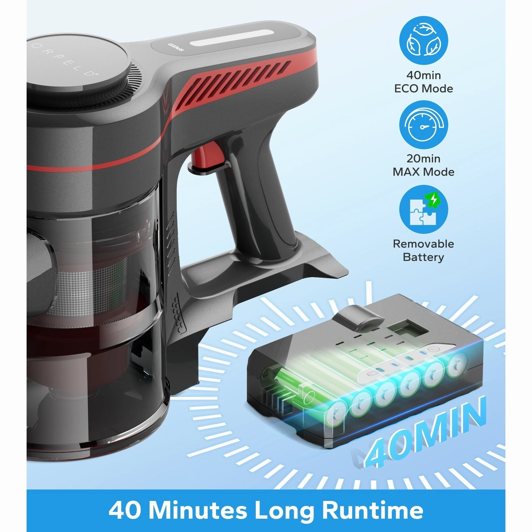 Cordless Vacuum Cleaner for Hardwood Floor Carpet Pet Hair - Cordless Vacuum Cleaner