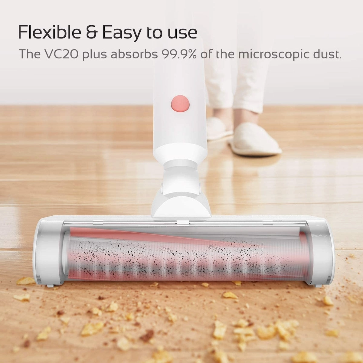 Cordless Vacuum Cleaner. Powerful Lightweight Portable Handheld Stick Vacuum Cleaner VC20Plus