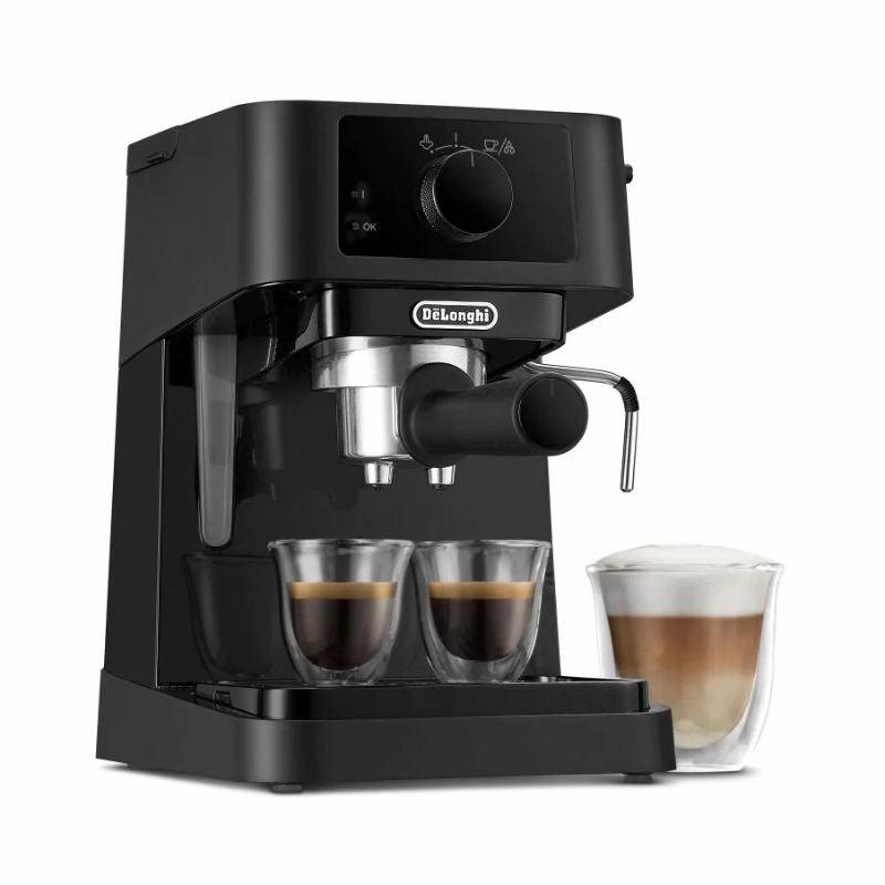 De'Longhi Stilosa Barista Espresso Machine & Cappuccino Maker - Black | EC230.BK