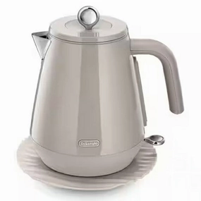 DeLonghi Eclettica Kettle - Cream | KBY3001.BG