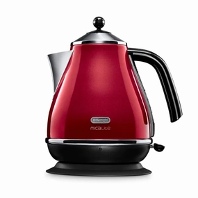 DeLonghi Icona Micalite 1.7L 2000W Jug Kettle - Red | KBOM3001.R
