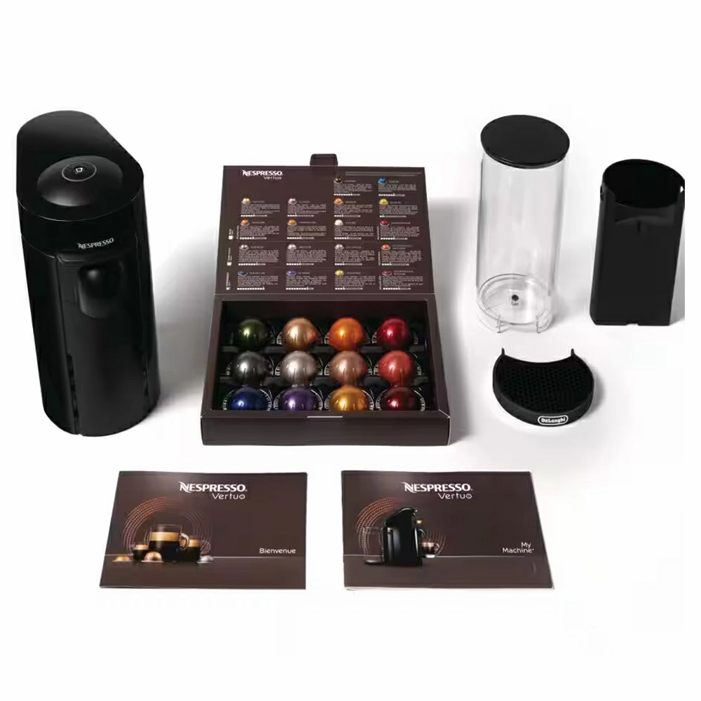 DeLonghi Nespresso Vertuo Plus Capsule Coffee Machine - Black | ENV150.B
