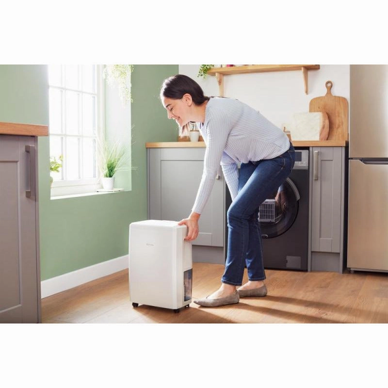 Dimplex 10L Freestanding Dehumidifier - White & Light Grey | EVERDRI10L