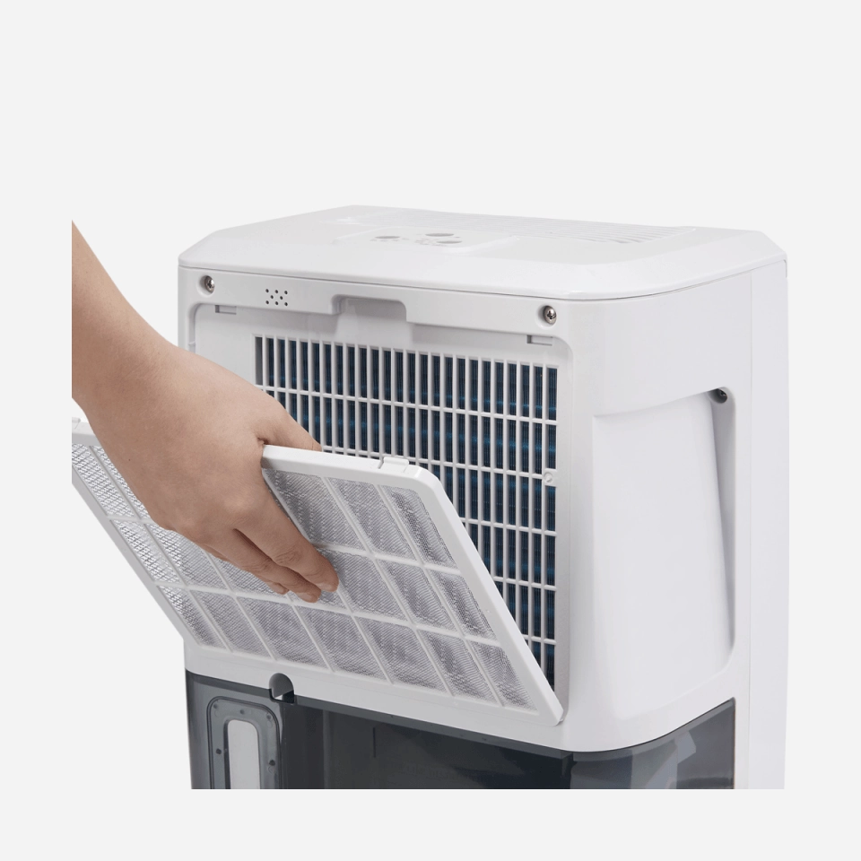 Dimplex 10L Freestanding Dehumidifier - White & Light Grey | EVERDRI10L