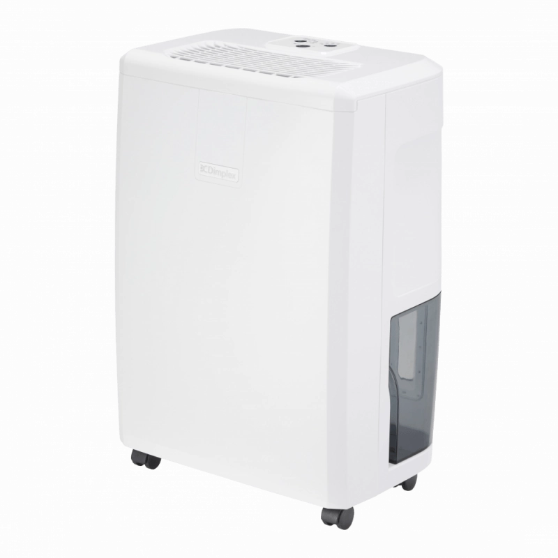 Dimplex 10L Freestanding Dehumidifier - White & Light Grey | EVERDRI10L