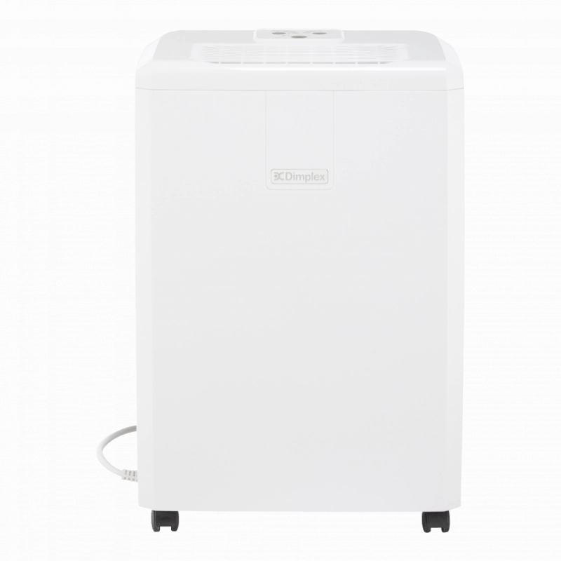 Dimplex 10L Freestanding Dehumidifier - White & Light Grey | EVERDRI10L