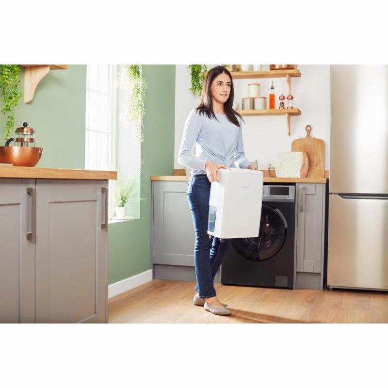 Dimplex 10L Freestanding Dehumidifier - White & Light Grey | EVERDRI10L