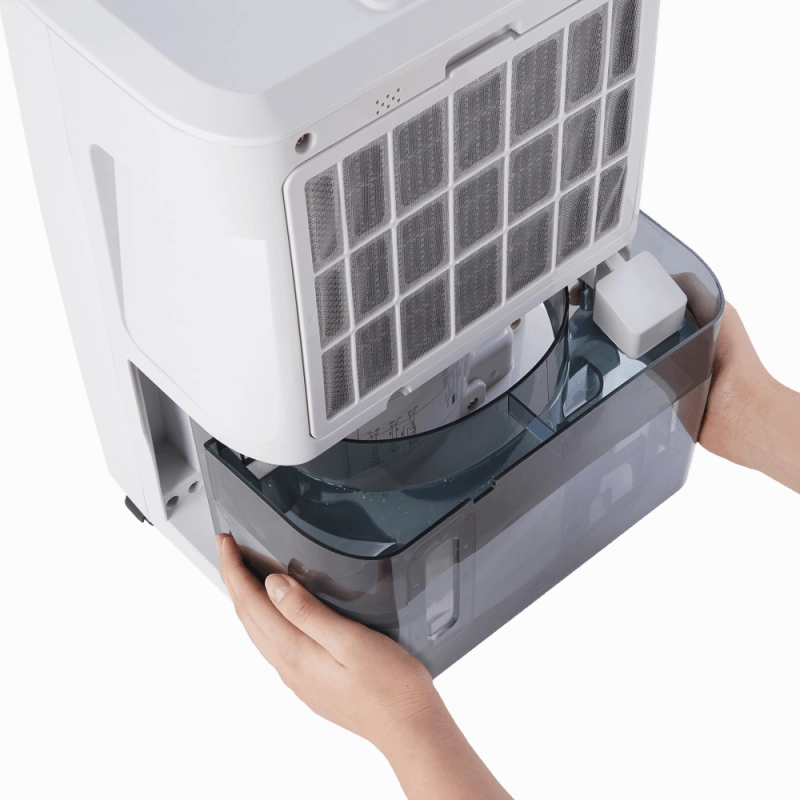 Dimplex 10L Freestanding Dehumidifier - White & Light Grey | EVERDRI10L