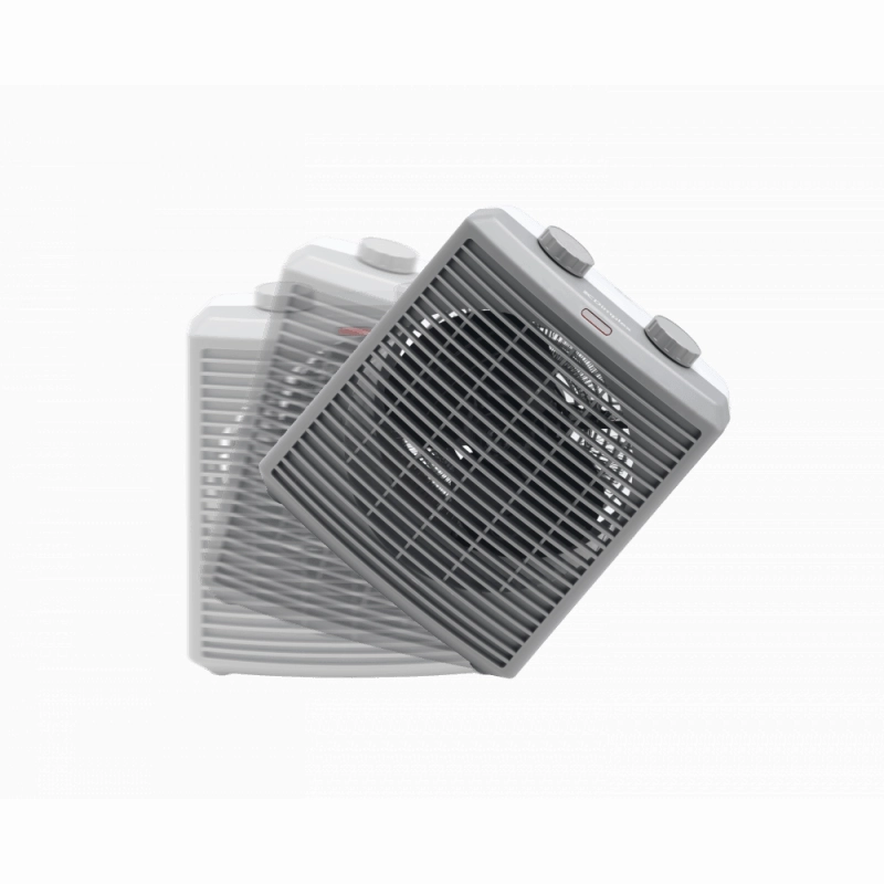 Dimplex 2kW Upright Fan Heater - Dark Grey & Light Grey | DEUF2N