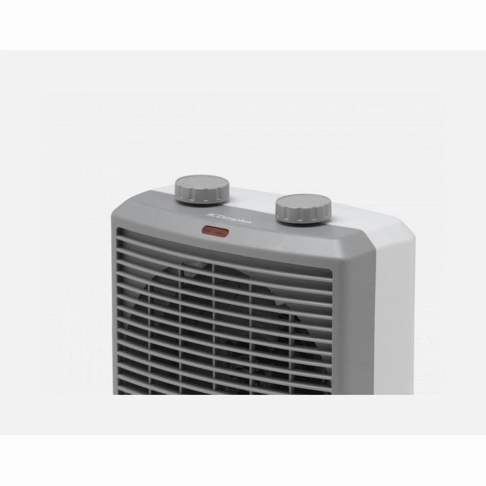 Dimplex 2kW Upright Fan Heater - Dark Grey & Light Grey | DEUF2N