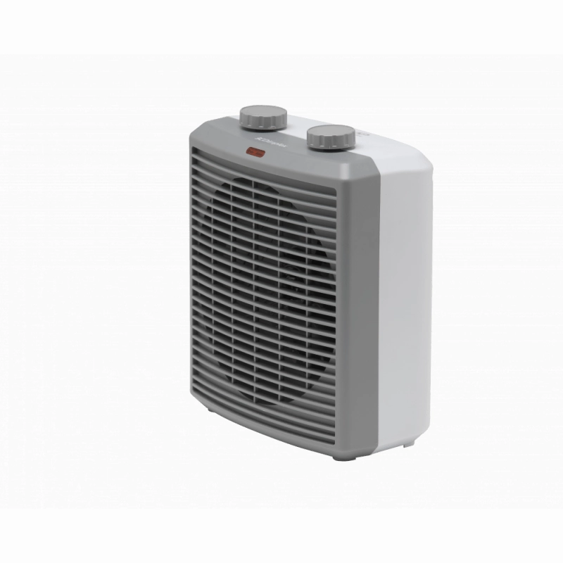 Dimplex 2kW Upright Fan Heater - Dark Grey & Light Grey | DEUF2N